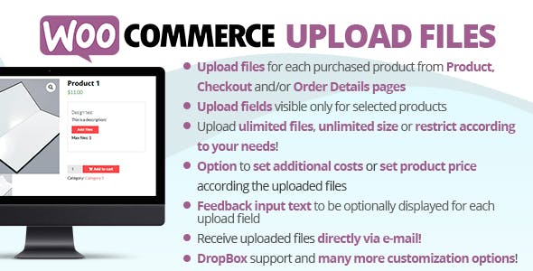 WooCommerce Upload Files