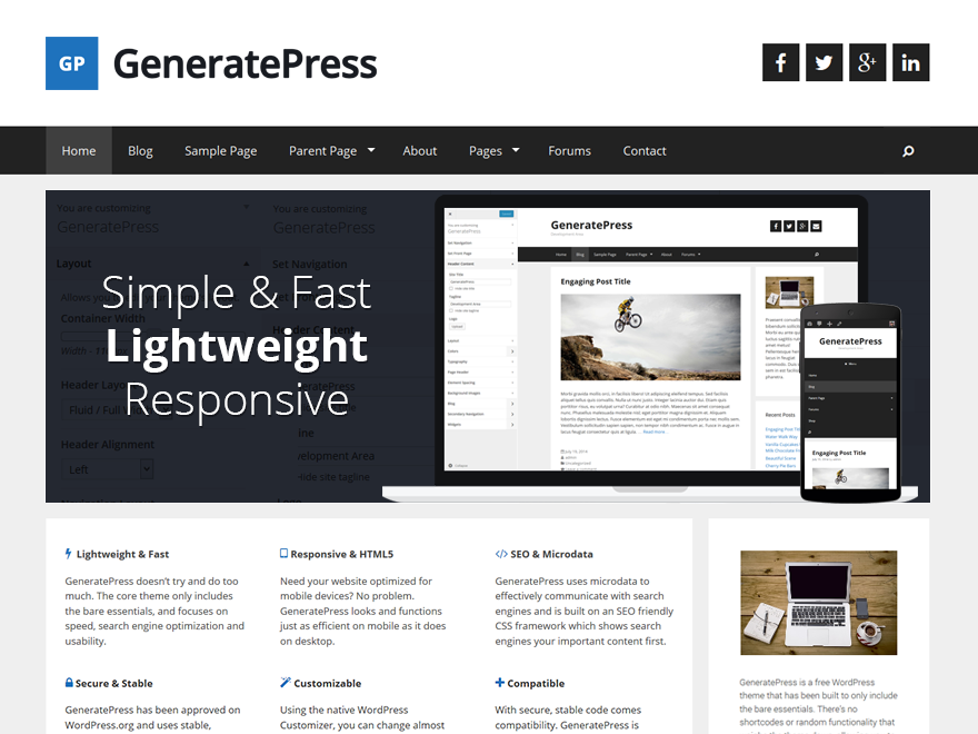 GeneratePress Premium