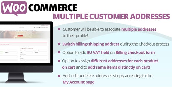 WooCommerce Multiple Customer Addresses