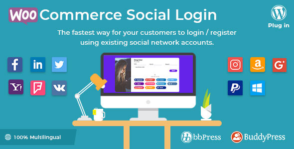 WooCommerce Social Login