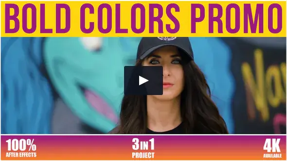 Bold Colors Promo