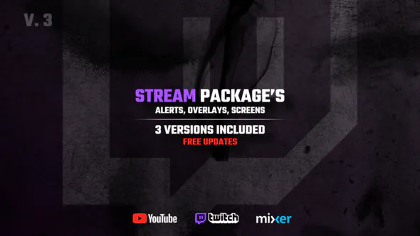 Stream Packages - Alerts, Overlays, Screens