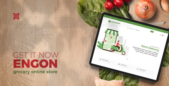 Engon - Joomla Grocery Online Store Templates