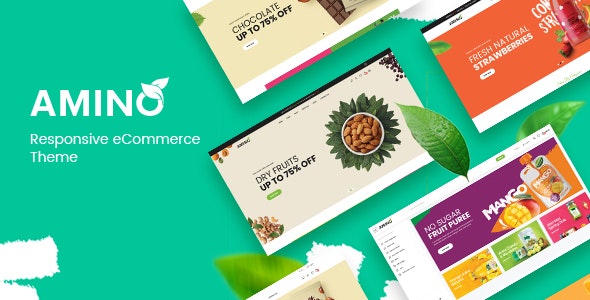 Amino - Organic & Multipurpose Prestashop Theme