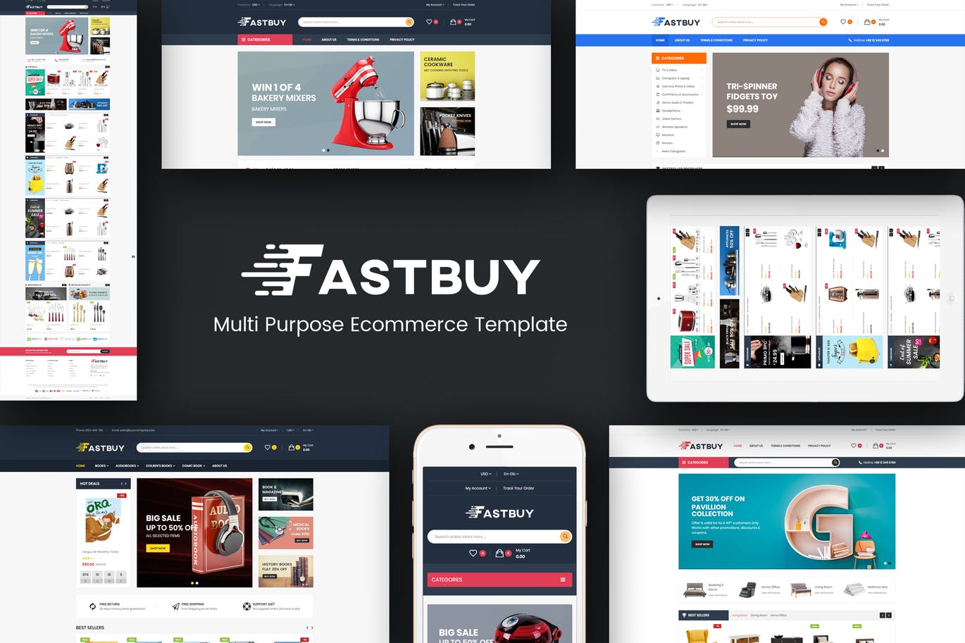 FastBuy - Mega Shop Responsive Prestashop Theme