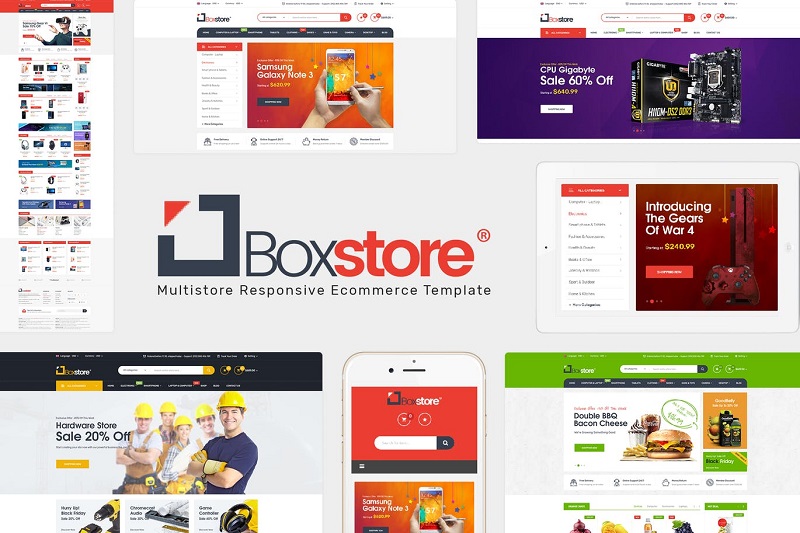 BoxStore - Multipurpose Magento Theme