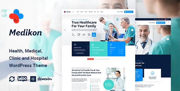 Medikon - Health & Medical WordPress Theme