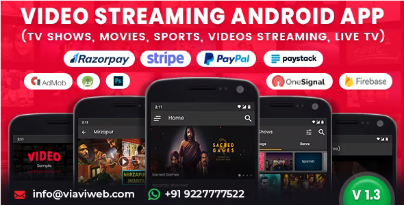 Video Streaming Android App