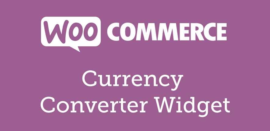 WooCommerce Currency Converter Widget