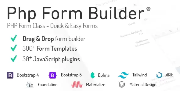 PHP Form Builder