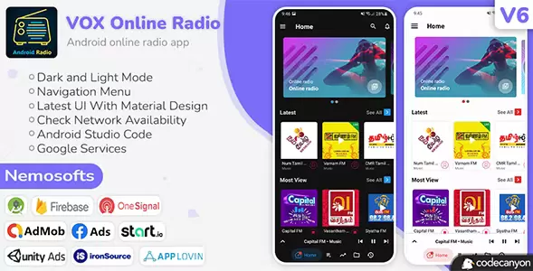 VOX Android Online Radio