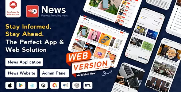 News App and Web