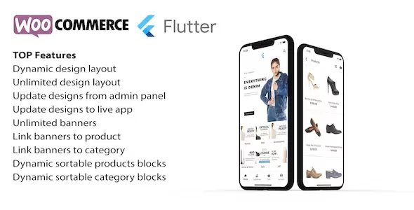 Flutter app for woocommerce