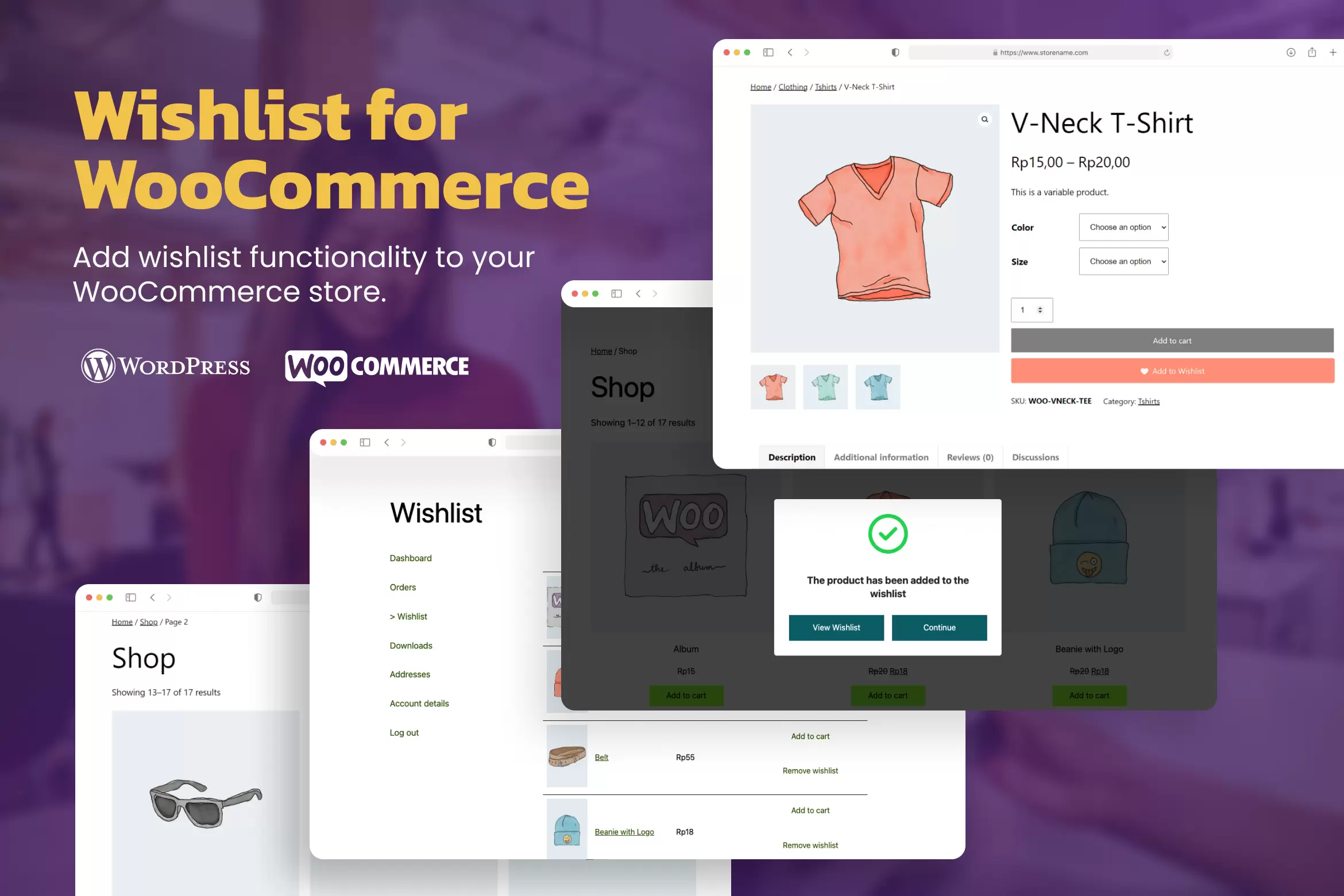 TW Wishlist for WooCommerce