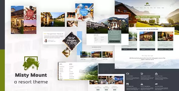 Mount Resort & Hotel WordPress