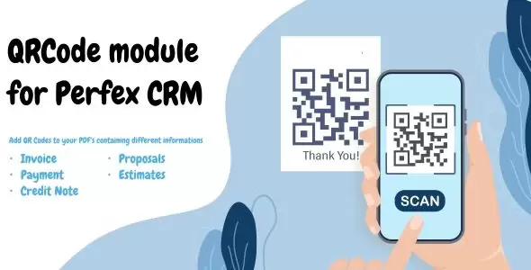 QR Code addon module for Perfex CRM