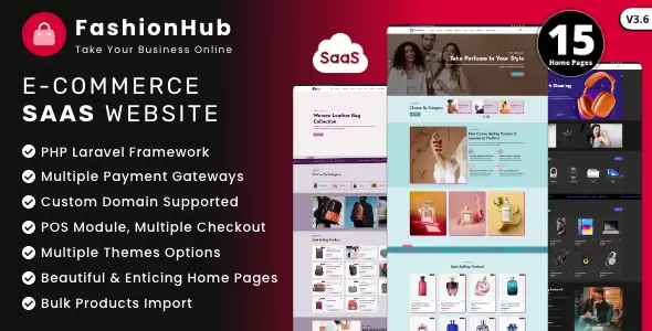 FashionHub SaaS