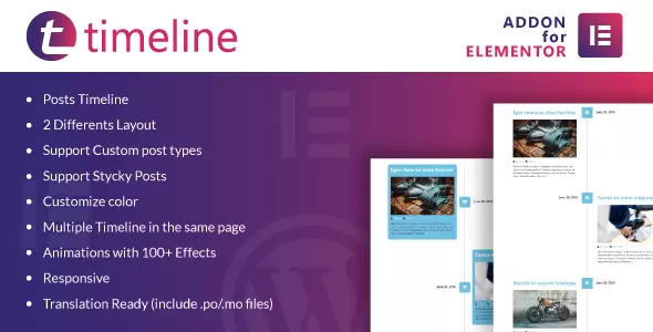 Timeline for Elementor