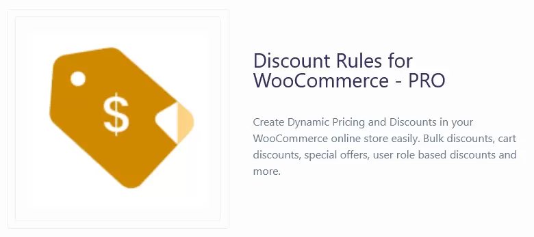 Discount Rules for WooCommerce - PRO