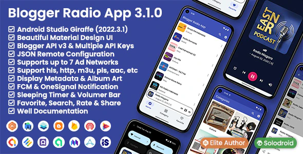 Blogger Radio App