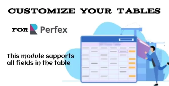 Adjustable Table List Headings