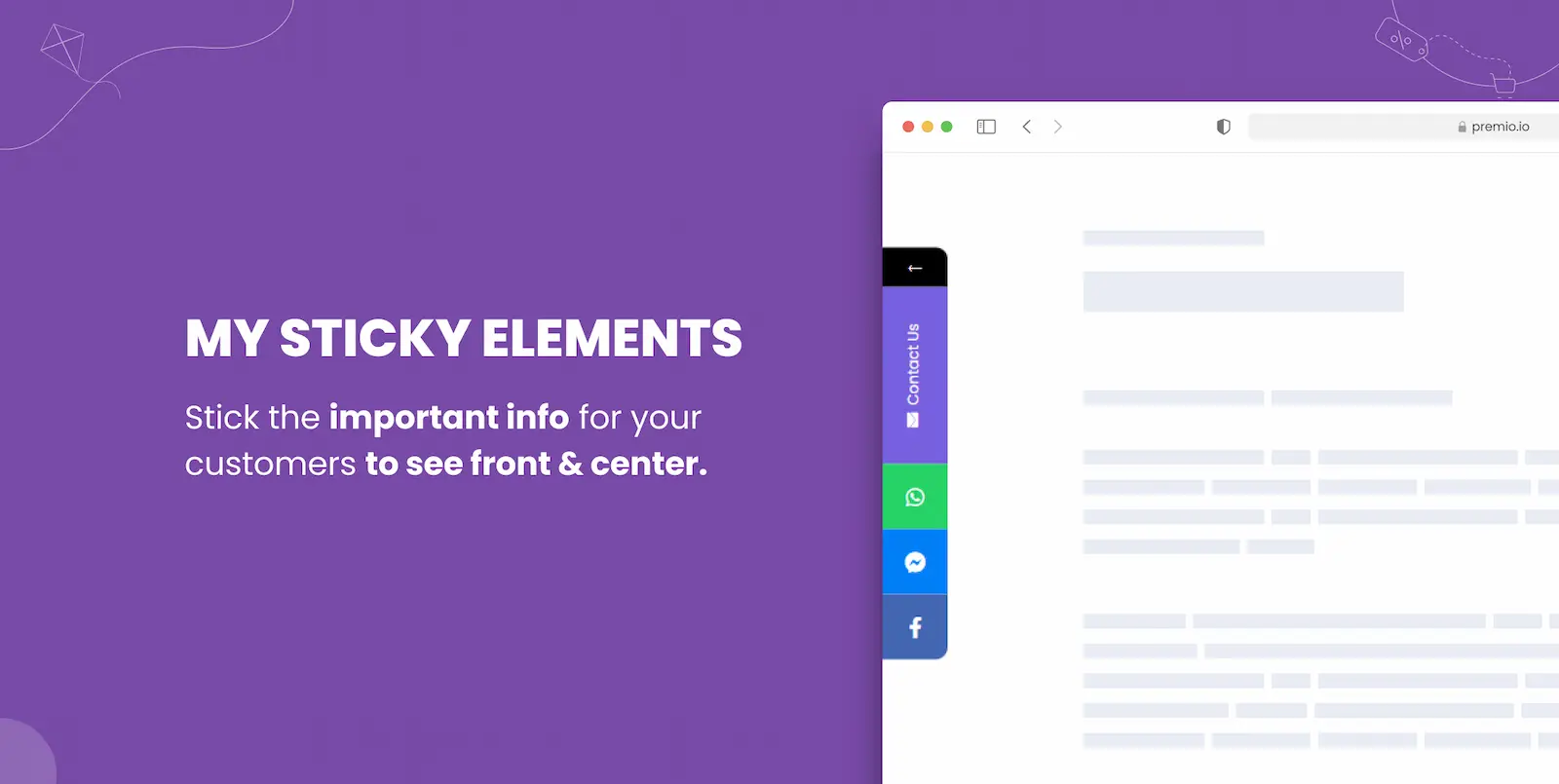 My Sticky Elements