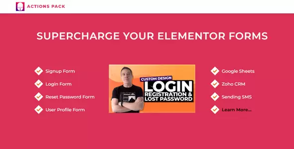 Actions Pack Premium For Elementor
