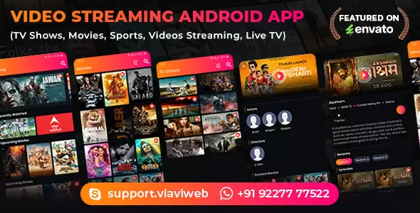 Video Streaming Android App