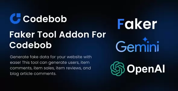 Faker Tool With AI For Codebob