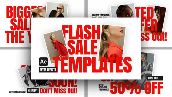 Flash Sale Animated Templates