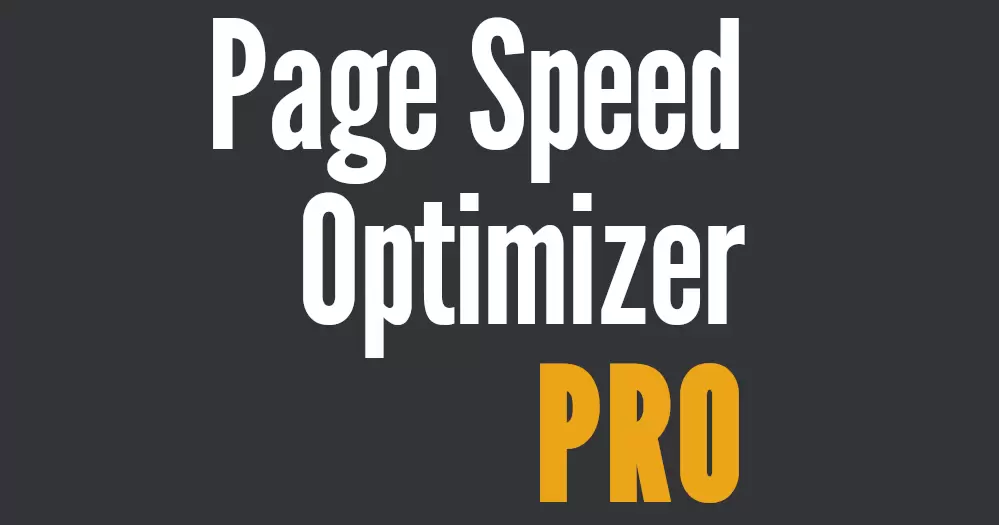 Page Speed Optimizer Pro