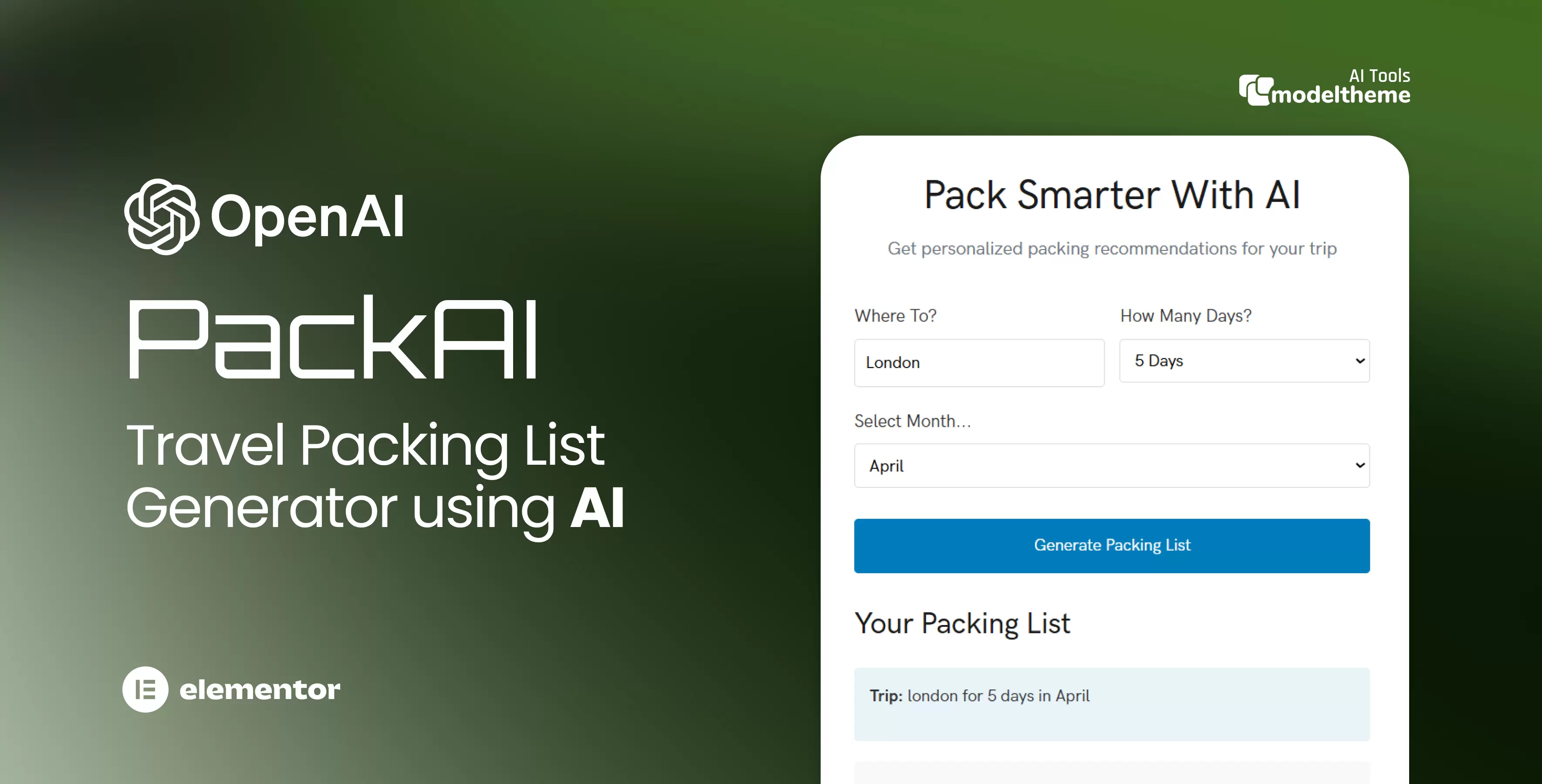 PackAI