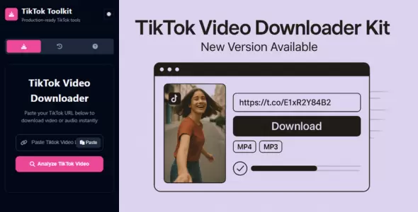 TikTok Video Downloader Kit