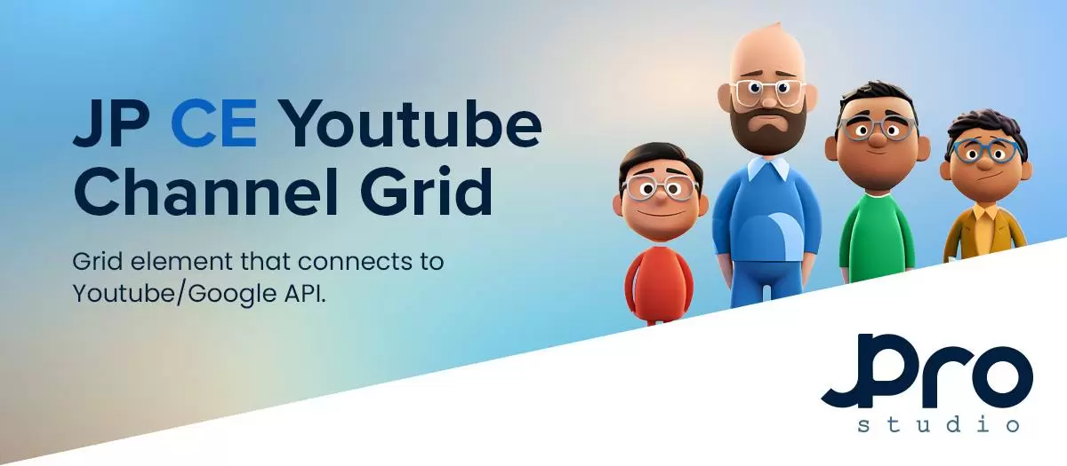 JP CE Youtube Channel Grid for YOOtheme Pro