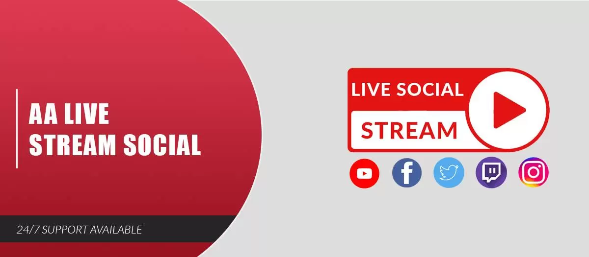 AA Live Stream Social