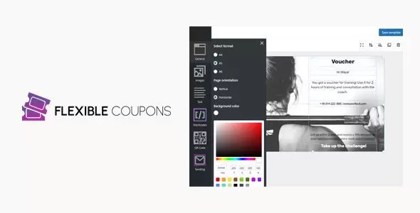 Flexible PDF Coupons PRO WooCommerce