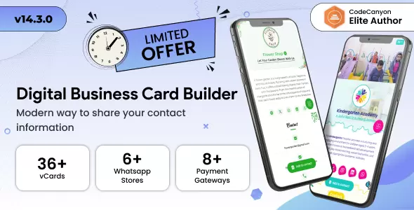 vCard SaaS