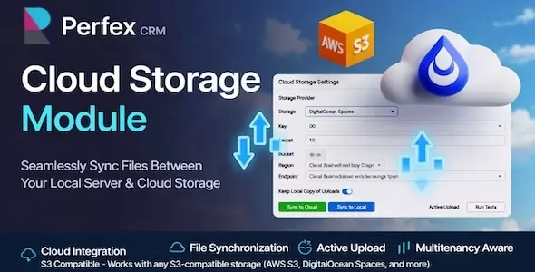 Cloud Storage Module for Perfex CRM