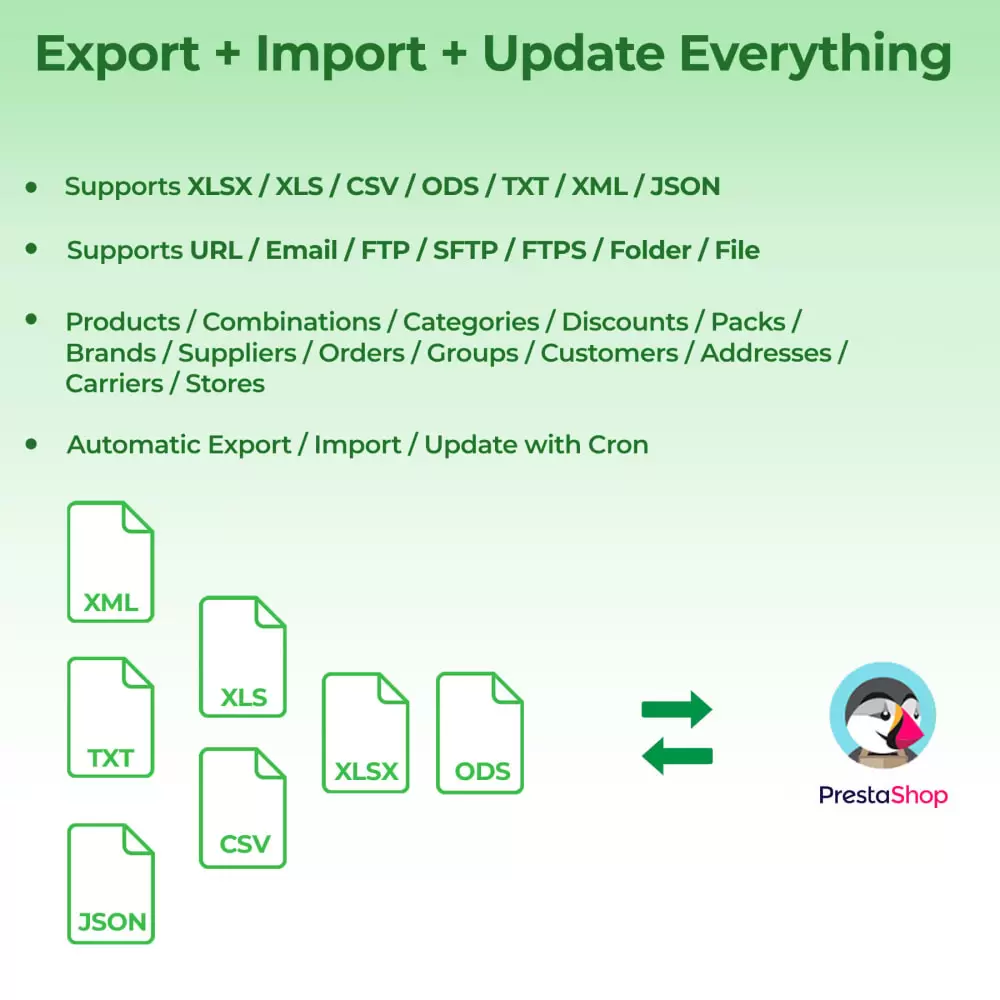 Export + Import + Update Everything Pro