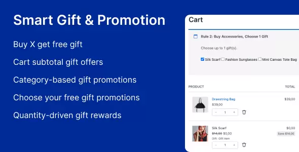 Smart Gift & Promotion for WooCommerce