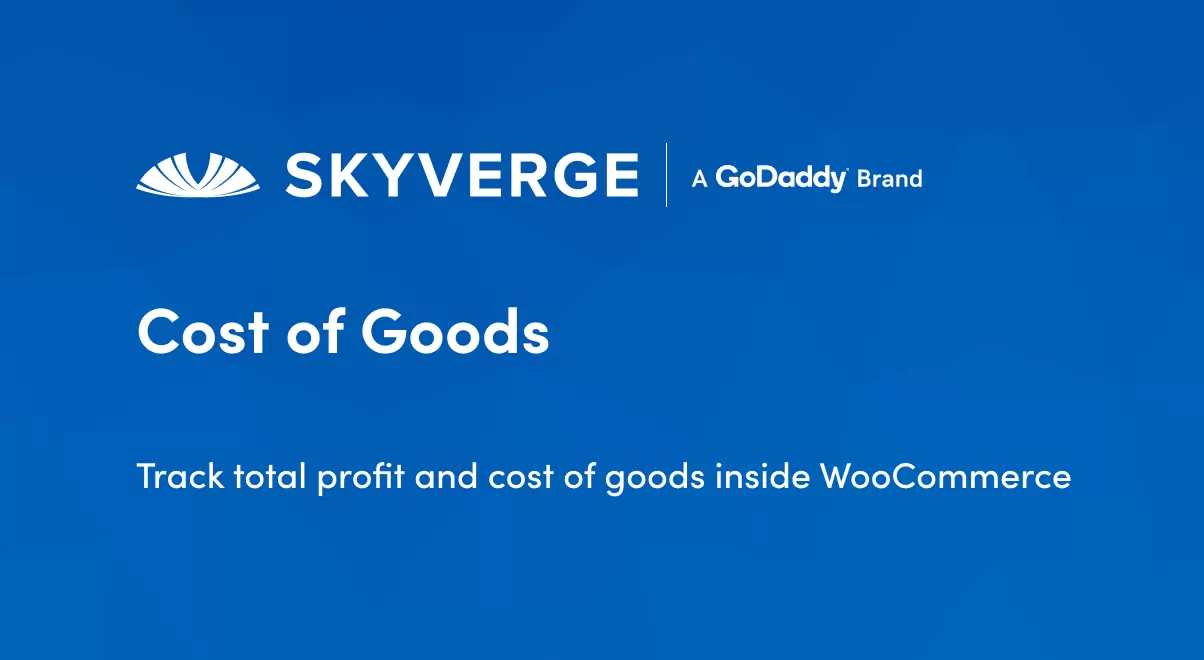 WooCommerce Cost of Goods